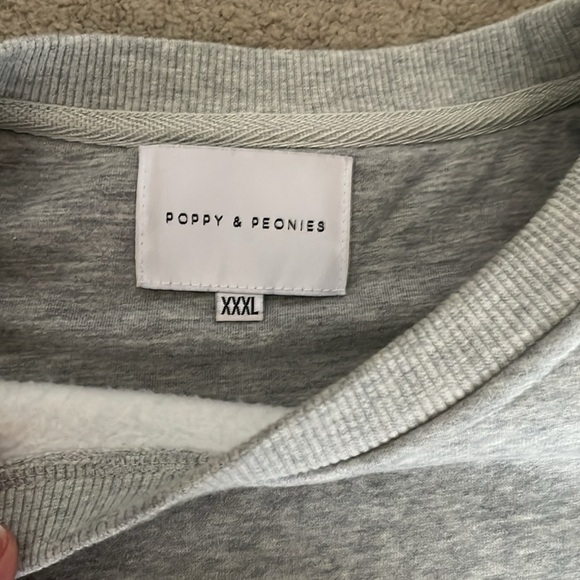 Poppy and Peonies Mama Sweatshirt - Picture 2 of 6